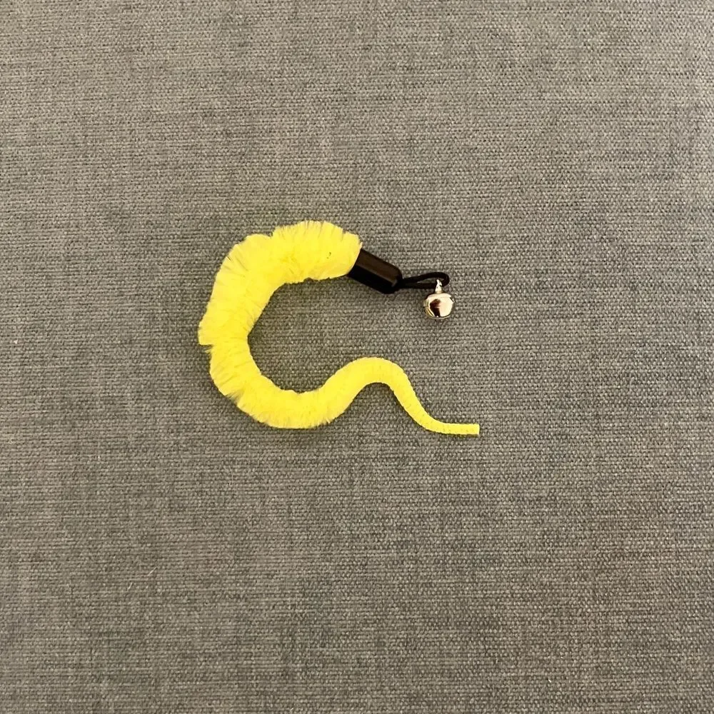Yellow Cat Teaser Wand Replacement Part